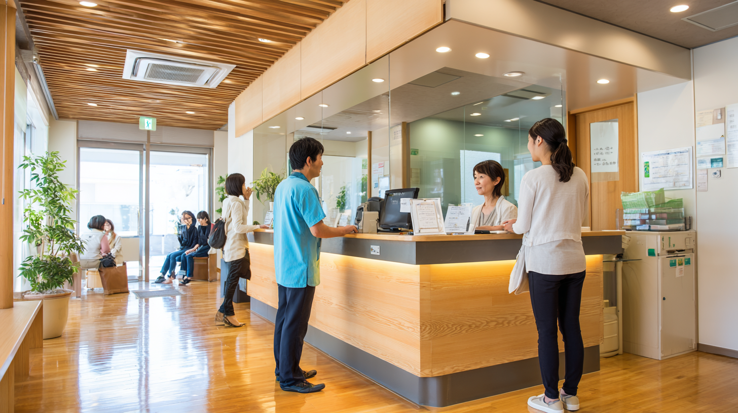 患者さんで賑わう接骨院の院内
