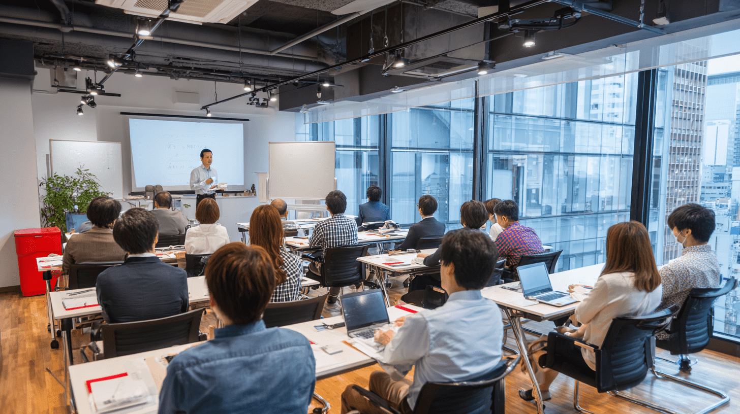 少人数制の開業セミナー風景